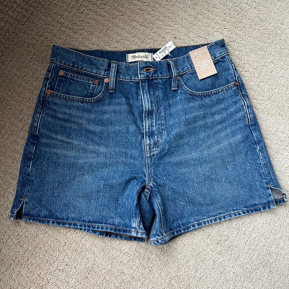Madewell denim shorts